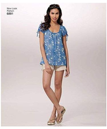 Simplicity 6891 Misses Pull-On Tops | Easy Pattern with Sleeve Variations | Sizes 10-22 - Buy Online on GoSupps.com