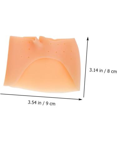 Healifty 3 Pairs Toe Sleeve Shoe Toe Protector Breathable Socks - Flexible Toe Cover & Protective Sleeve for Heels - Tiptoe Pads - Buy Online on GoSupps.com