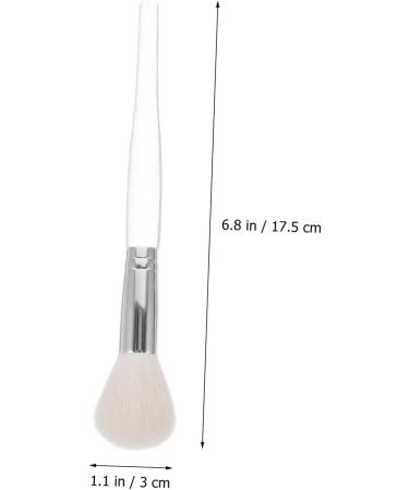 PLAFOPE Wool Makeup Brush Blush Brush Powder Makeup Blush for Makeup Make up Makeup Brush for Women Face Powder Brush Small Powder Brush Loose Powder Brush Cosmetic Plastic Handle 17.50X3.00X2.50CM As Shown - Buy Online on GoSupps.com