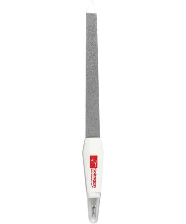 Solingen Professional Stainless Steel Nail File | 2-in-1 Cuticle Trimmer & Sapphire Files for Hand & Foot Care - Buy Online on GoSupps.com