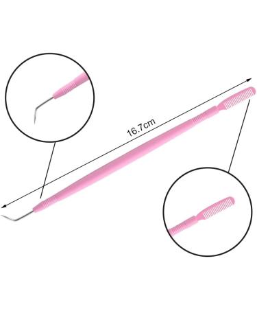 Eyelash Separator Comb Eyelash Brush Eyelash Lifting Eyelash Enhancement Tool Eyelash Brush Extension and Tint Lash Lift Pink 1 Piece - Buy Online on GoSupps.com