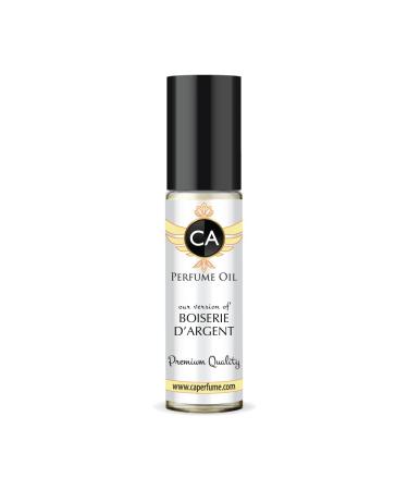 CA Perfume Club Impression of Christian D Boiserie D'argent For Women & Men Replica Fragrance Body Oil Dupes Alcohol-Free Essential Aromatherapy Sample Travel Size Attar Roll-On 0.3 Fl Oz/10ml