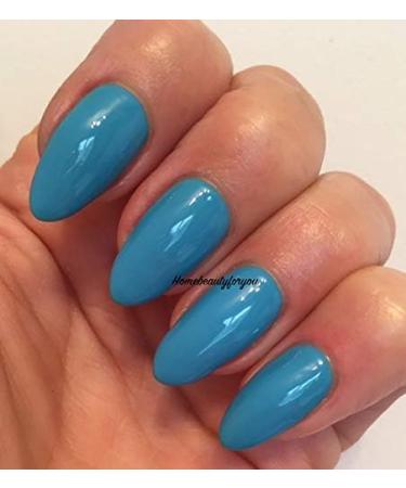 Bluesky Gel Nail Polish BLUE CERULEAN SEA CLASSIC Turquoise Blue/Green 80581 Nail UV LED Soak Off 10ml - Buy Online on GoSupps.com