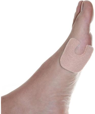 Dr. Jill's Latex-Free U-Shaped Callus Pads - 1/8 Felt - 100 Pack - Buy Online on GoSupps.com