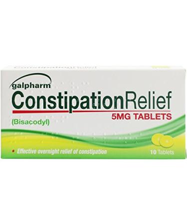 Galpharm Entrolax (Bisacodyl 5mg) Effective overnight relief of constipation - 20 x 10 200 tablets
