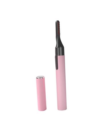 Housoutil 1pc Eyelash Curler Eyelash Holder Eyelash Curling Device Eye Makeup Tool Electric Eyelash Brush Practical Lash Curler Eyelash Curling Tool Practical Eyelash Tool Make up Pink Abs