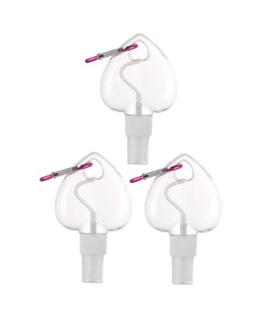 Housoutil Travel Spray Bottle 3pcs Bottle Lotion Hand Sanitizer Bottle Travel Pet Cleaning Spray Bottles