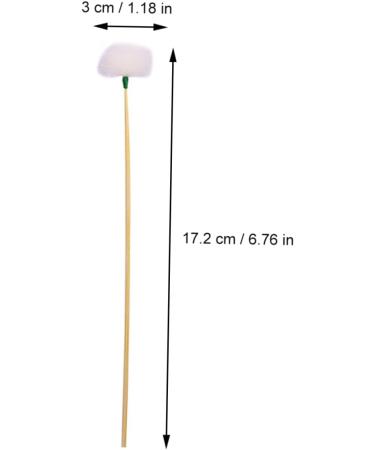 ERINGOGO 8pcs Portable Ear Wax Removers Bamboo Handle and Soft Goose Tips Convenient Ear Cleaners for Family and Travel Use Non-Slip Design for Comfortable to Hold - Buy Online on GoSupps.com