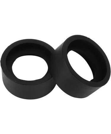 AUNMAS 2PCS Eyepiece Cover Binocular Eye Cups Replacement Guard - 36mm Diameter Stereo Microscope Accessory (KP-H2 Flat Angle) - Buy Online on GoSupps.com