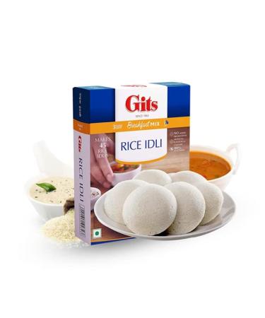 Gits Instant Mix Box - 600gm (Pack of 200gm x 3) | Ready to Cook Rice Idli | 100% Vegetarian | No Artificial Colors, Flavors, Preservatives | Easy Indian Breakfast/Lunch/Dinner/Snack Meal - Buy Online on GoSupps.com