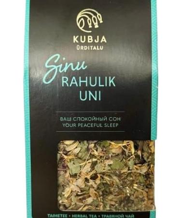 Kubja Premium herbal tea Your peaceful sleep 50g evening tea with valerian melissa peppermint caffeinefree natural from Estonia - Buy Online on GoSupps.com