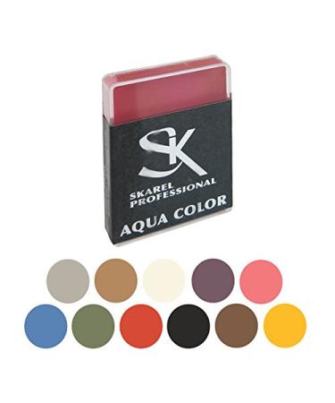 Skarel Water-based body makeup silver 12g