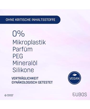 Eubos Intimate Woman Care Balm | Protective Vegan Balm for Vaginal Flora | All-Day Freshness & Hygiene | 125ml - Buy Online on GoSupps.com