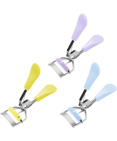 Eyelashes Curler with Built-in Comb Professional Lashes Curler Eyelashes Accessories Fits All Eye Shape Purple. - Buy Online on GoSupps.com
