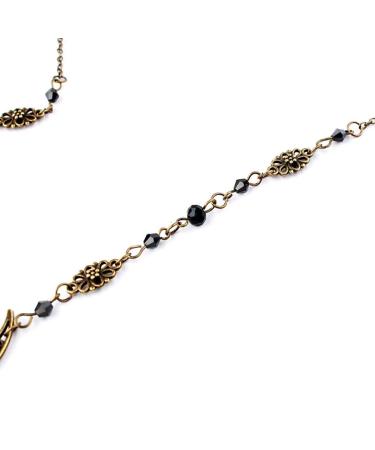 Runmi Boho Head Chain - Gold Bridal Headpiece & Black Pearl Headband | Festival Hair Accessories for Women & Girls - Buy Online on GoSupps.com