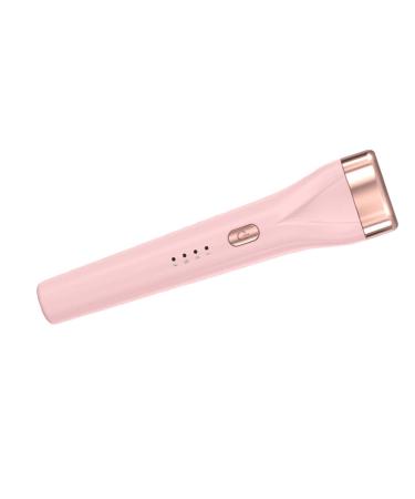harayaa Heated Eyelash Curler Lash Curler Portable with 3 Temperature Settings Handheld USB Heater Rechargeable for Home Salon Pink