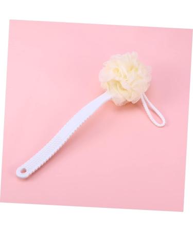 Healvian Shower Brush - Body Bath Scrubber & Massage Brush | Soft Back Loofah Scrubber Towel - White - Buy Online on GoSupps.com