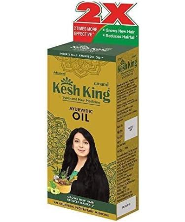 Kesh King Herbal Ayurvedic Hair Oil - 100 Ml - Promotes Hair Growth - Buy Online on GoSupps.com