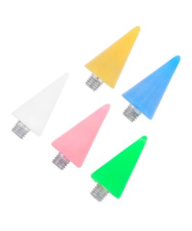 minkissy 1 Acrylic Nail Wax Nail Point Pen Head Dotting Wax Head Nail Tool Manicure Pen Tip Wax Replacement Head Rhinestones Picker Tips Nail Pen Tip Rhinestone for Nails Handle Pointy