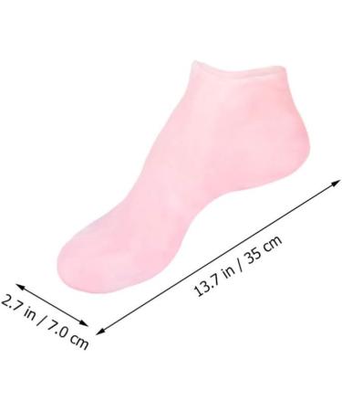 MILISTEN 1 Set Hydrating Sock Gloves Dry Crack Heel Socks Cracked Skins Gloves Cracked Heel Treatment Sock Heal Gloves Gel Spa Gloves Foot Care Socks Gloves Hand Gloves Sebs Cosmetic - Buy Online on GoSupps.com