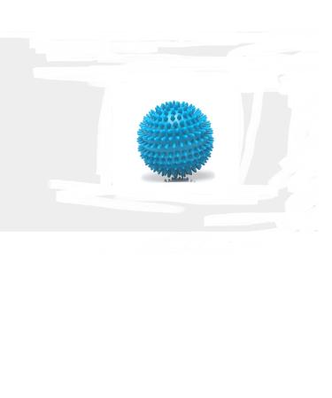 CASEFASHION 2 pieces Massage ball massage balls 8 cm * 2 with nubs Massage ball Reflex zones Relief in relation to the pain for treatment plantar fascia inflammation hard massage ball hedgehog ball red+green