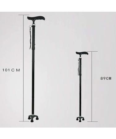 2 Pieces Anti Slip Quad Rubber Replacement Tip Base for Elderly Cane Walking Stick Crutches 7/8 Inches Present - Buy Online on GoSupps.com