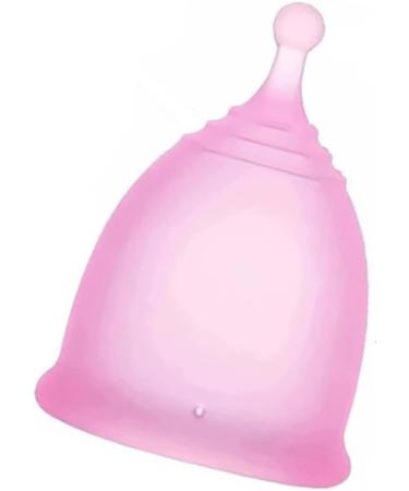 Premium Pink Silicone Menstrual Cup - Reusable Soft & Eco-Friendly | Worldwide Shipping - Buy Online on GoSupps.com