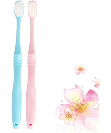 Partykindom 6-Piece Ultra-Fine Toothbrush Set for Adults | Super Soft Small Head 10 000 Bristles | Ideal for Maternity Care - Buy Online on GoSupps.com