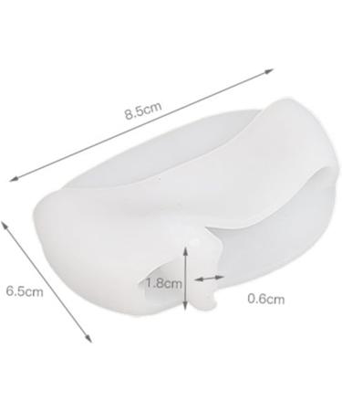 Healifty Toe Separators - 3 Pairs Silicone Big Toe Protectors for Women | Comfortable Forefoot Pads & Spacers for Bunion Relief - Buy Online on GoSupps.com