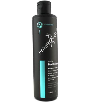 HAIR GO Shampoo Based Bathroom Cleaner - Removes Silicone Fibres and Thickeners without Skin Irritation - 1 Pack (1 x 250ml)