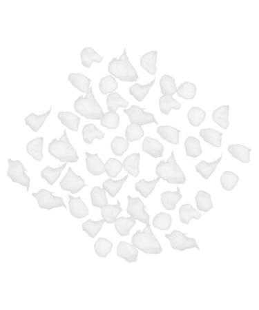 MERRYHAPY 3 Manicure Tools Nail Wipes Cotton Pad Cotton Balls Gel Nail Polish Remover Cotton Rounds Nail Gel Cleaning Cotton Algodones Para Desmaquillar Lint Nail Wipes White