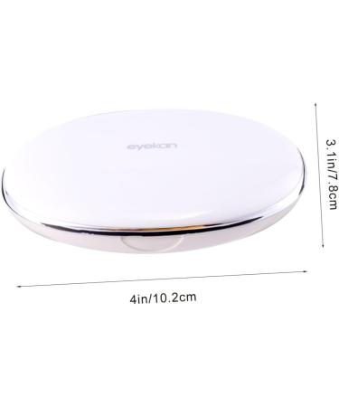 Homsfou 2er-Box: Contact Lens Case & Gua Sha Skin Care Set - Mirror Lens Holder & Cleaning Tools | International Shipping - Buy Online on GoSupps.com