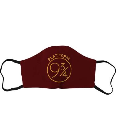 HARRY POTTER ACHAPOMMS002_A Mask Bordeaux 1 piece (1 piece) Unisex burgundy