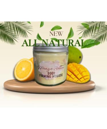 Whipped Mango Body Firming Mousse for All Skin Types Vegan Formula with Sea Buckthorn Mango Butter and Grapeseed Oil - The Green Cupcake Skincare - Buy Online on GoSupps.com