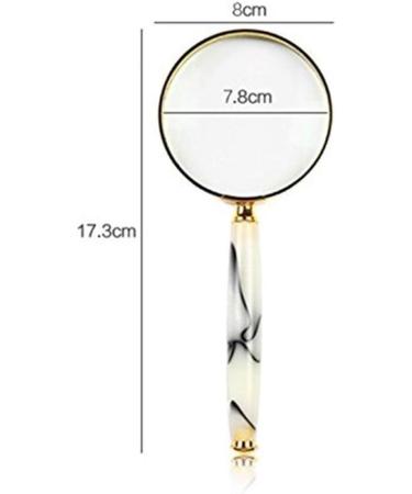10X Handheld Detachable Handle Magnifier for Reading Books Newspapers maps and Multi-Purpose Made in China - Buy Online on GoSupps.com