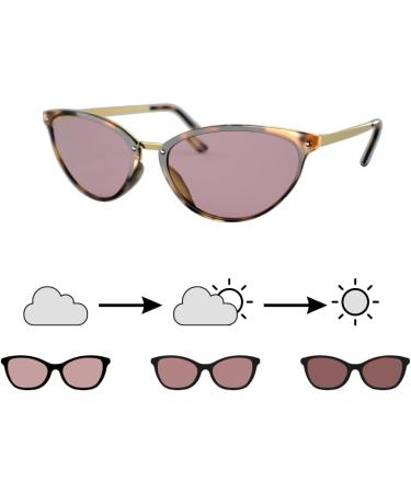 FL-41 Migraine Glasses with Transitional Lenses | Eclipse Aura Lens for Light Sensitivity & Photophobia - Tortoise Ultra-Light - International Shipping Available - Buy Online on GoSupps.com