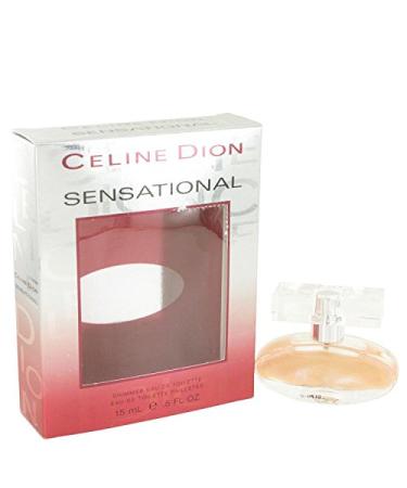 Sensational by Celine Dion Eau De Toilette Spray .5 oz for Women - 100% Authentic