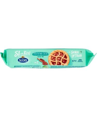  CAIYA 4 x Scotti Si with Rice Croutatine with Cocoa Cream Lactose Free in Single Portions Freshness Preservation 144g 4 Packs  - Buy Online on GoSupps.com
