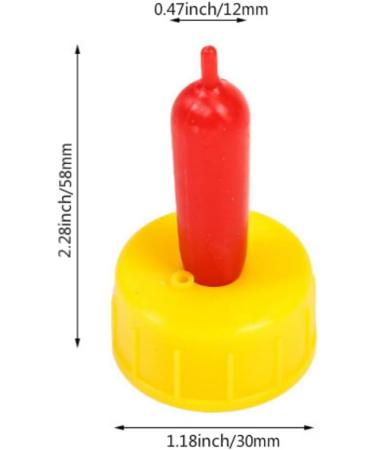 Pritchard Nipple Set for Small Animals - Soft Rubber Milk Feeding Pacifier - Fits Sprite, Coke, Soda Bottles - 8 Pcs - Buy Online on GoSupps.com