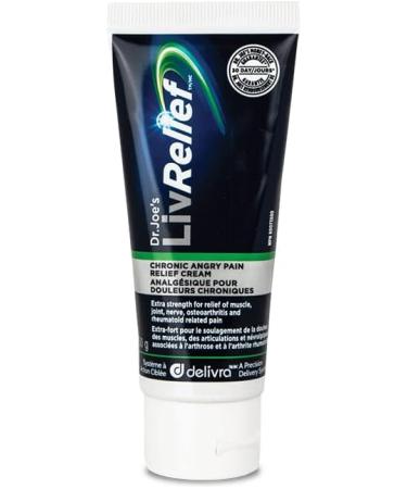 LivRelief Natural Extra Strength Chronic Angry Pain Relief Cream 50 g  - Buy Online on GoSupps.com