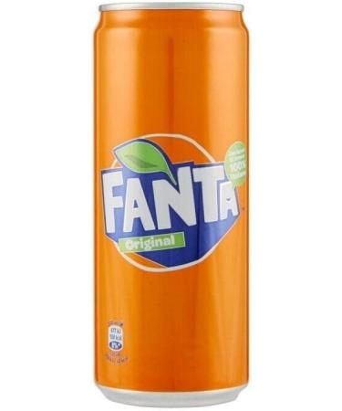 Fanta Original Alcohol-Free Refreshing Drinks with Orange Juice Disposable Box 250 ml + 1 Box of San Benedetto Lemon Iced Tea Sugar Free 330 ml - Buy Online on GoSupps.com