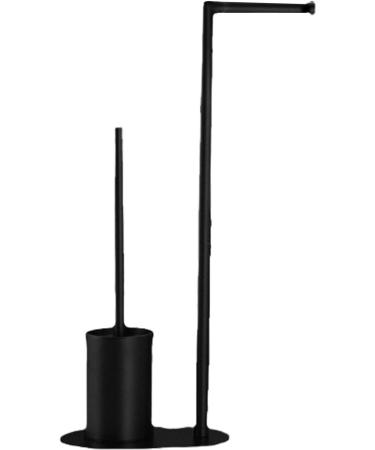 Space Saving Toilet Papers and Brush Holder Sturdy Stainless Steel with Brushed Finish for Contemporary Bathrooms - Buy Online on GoSupps.com