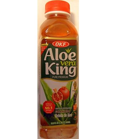 Aloe Vera King (Pomegranate Flavor) - 16.90fl Oz (Pack of 10) - Buy Online on GoSupps.com