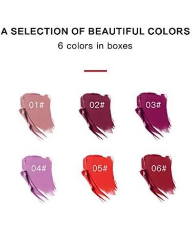  CHJUZI Velvet Matte Liquid Lipstick 6 Colours - Buy Online on GoSupps.com