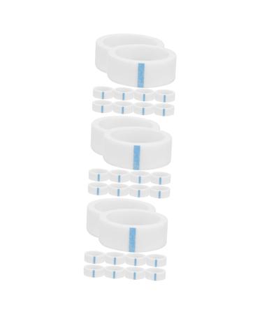 POPETPOP 30 Rolls Non-woven Fabric Lash Supplies for Lash Techs Sensitive Tape for Lash Extensions Makeup Tape Lash Tape Electric Tape White Makeup Supplies Invisible Tape Roll