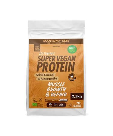 Super Vegan Protein Salted Caramel and Ashwagandha Iswari (2.5 kg)