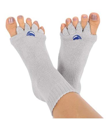 The Original Foot Alignment Socks Unisex Adult Modern Light Gray M Light Gray M