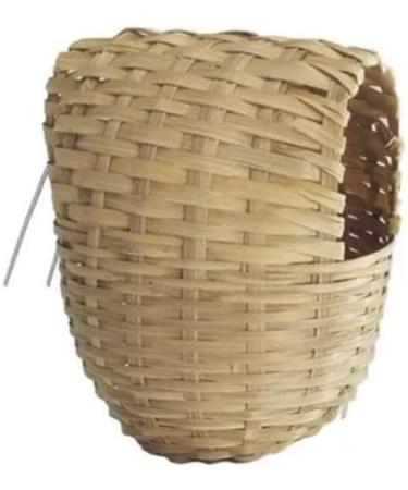 Moondown Farm Finch Nest Box Wicker with Hooks 6 Pack 9 x 9 x 11 - Buy Online on GoSupps.com