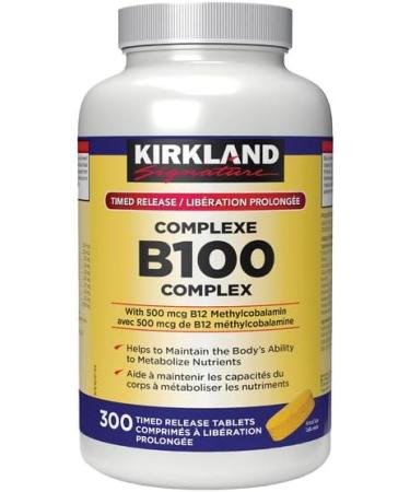 Kirkland Signatures Complex B100 300 tabs - Buy Online on GoSupps.com