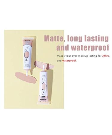 MAEPEOR Matte Eyeshadow Primer - 6 Colors, Long-lasting & Waterproof Eye Primer for All Shadows (Dark) - Buy Online on GoSupps.com